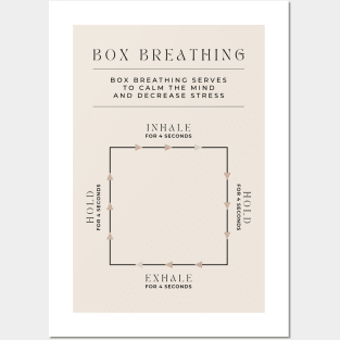 Box Breathing Posters and Art